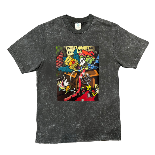 BNS secret formula clown graphic t-shirt