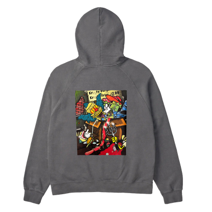 BNS secret formula clown graphic hoodie