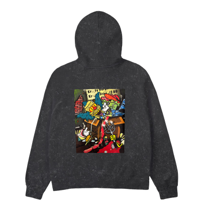 BNS secret formula clown graphic hoodie