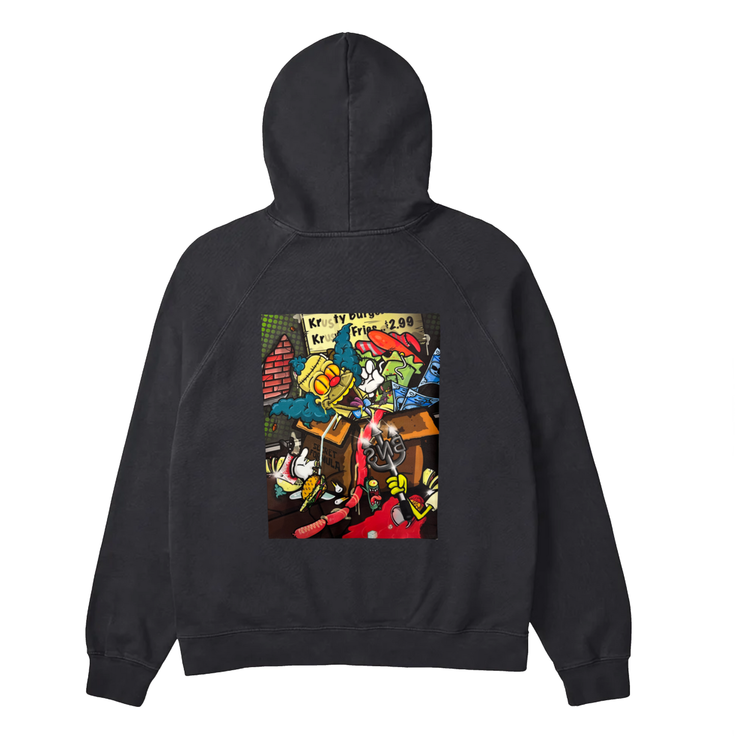 BNS secret formula clown graphic hoodie