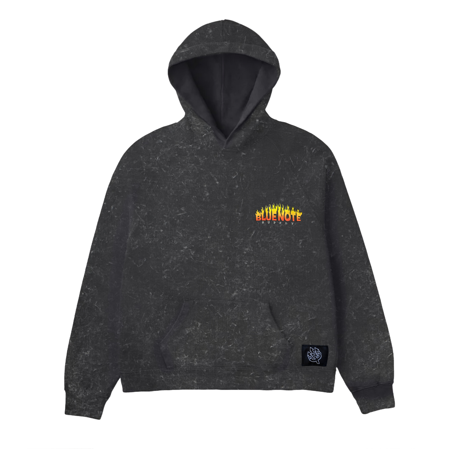 Blue note flame hoodie