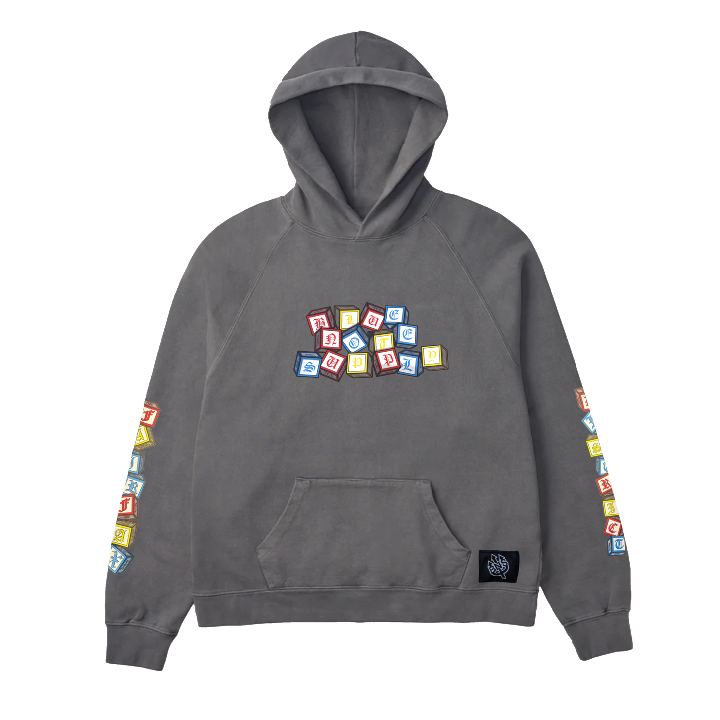 OE blocks graphic hoodie