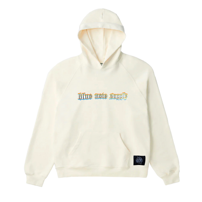 OE blur graphic hoodie