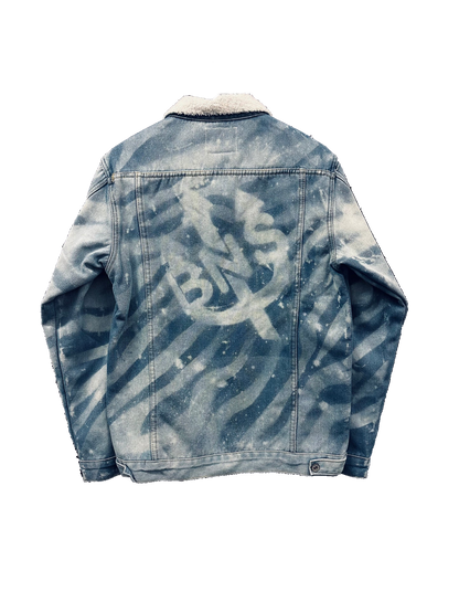 BNS tiger slim denim jacket