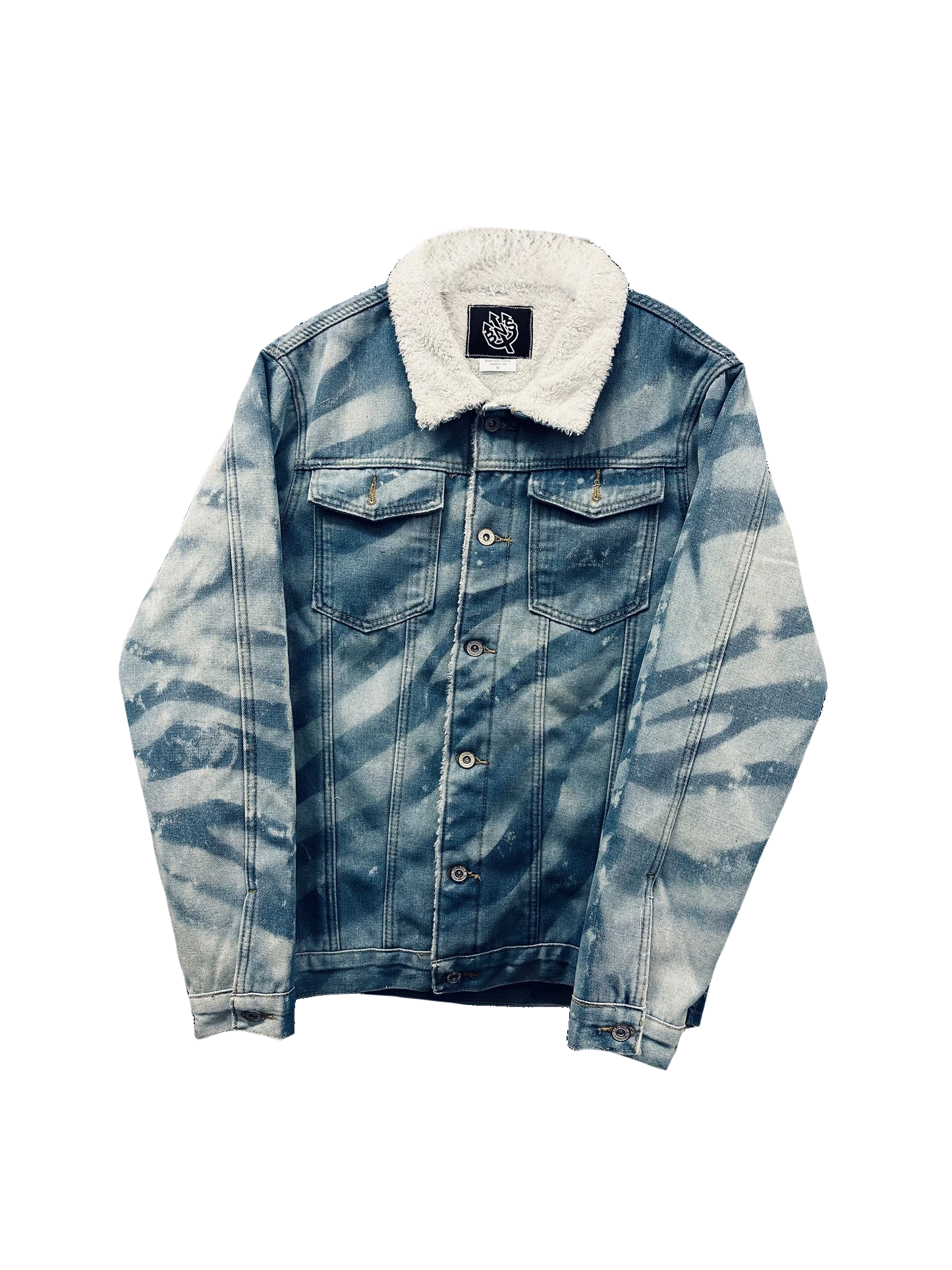 BNS tiger slim denim jacket