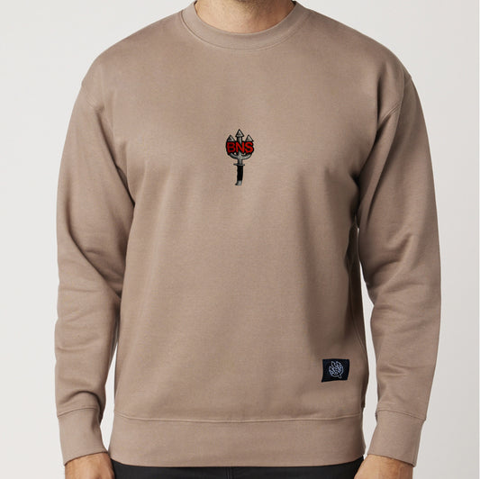 Bleeding trident crewneck