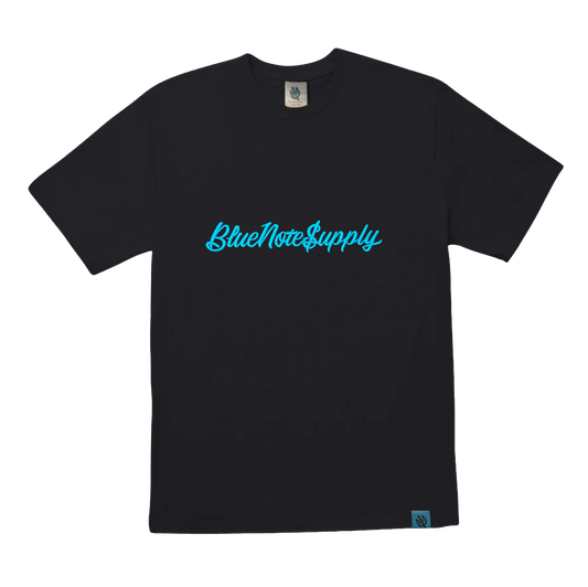 blue note supply embroidered t-shirt