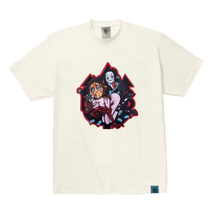 BNS ghostface graphic t-shirt